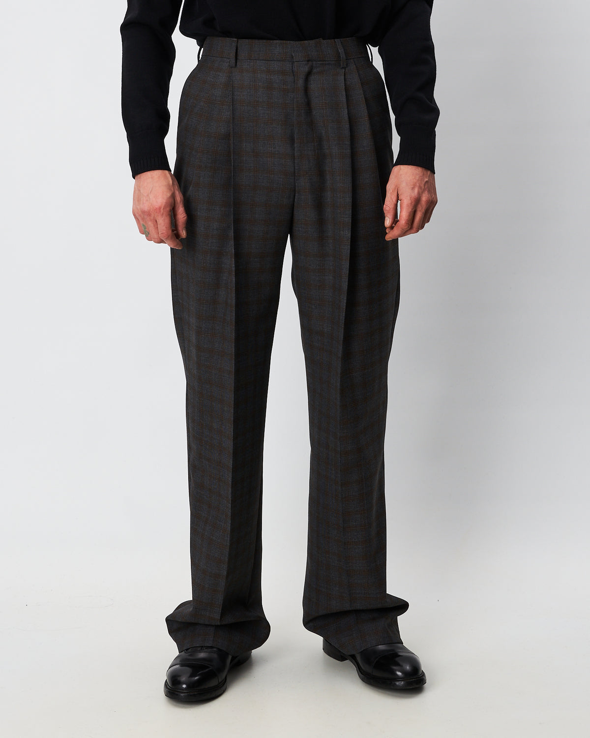 Dries Van Noten pantaloni grigi