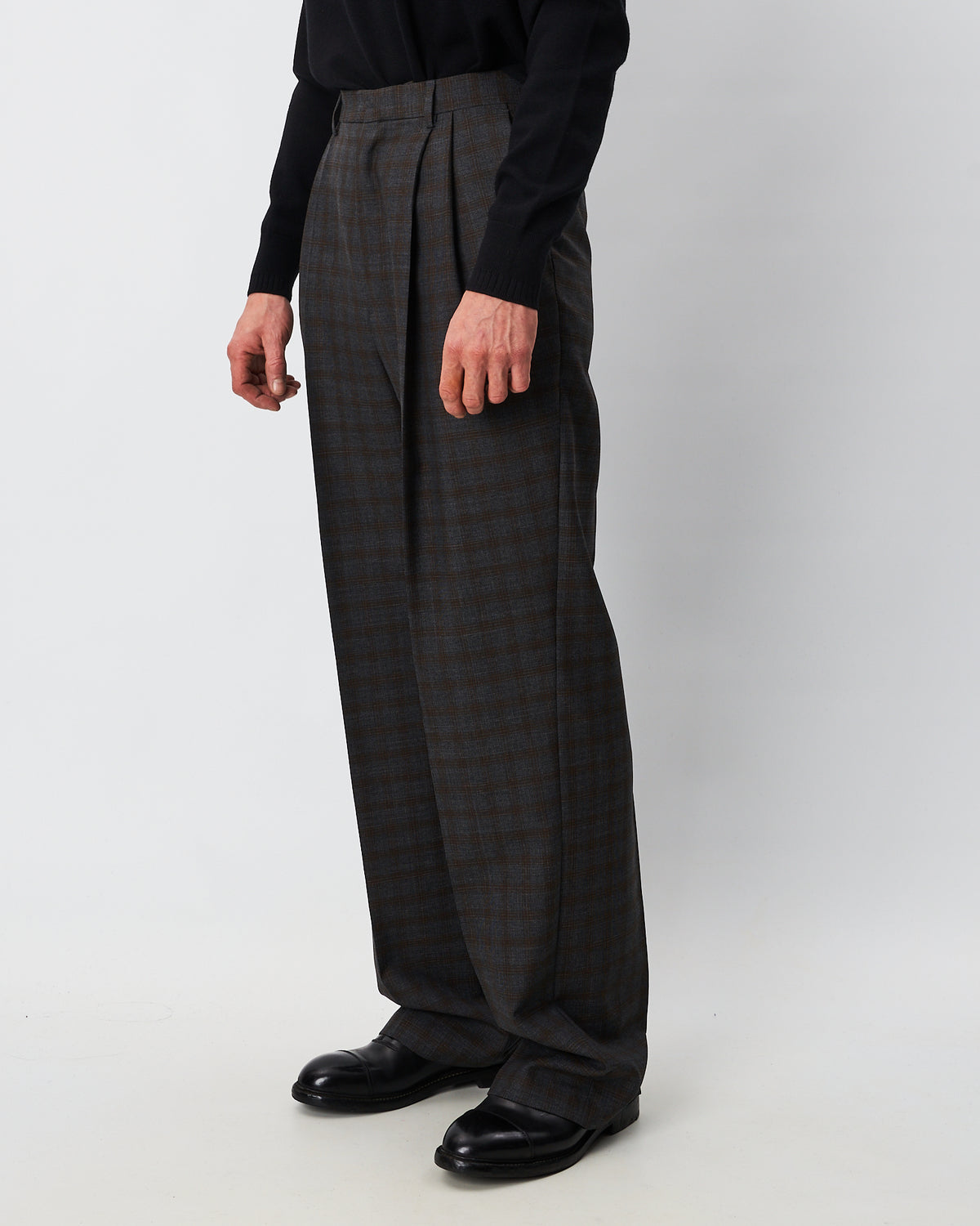 Dries Van Noten pantaloni grigi