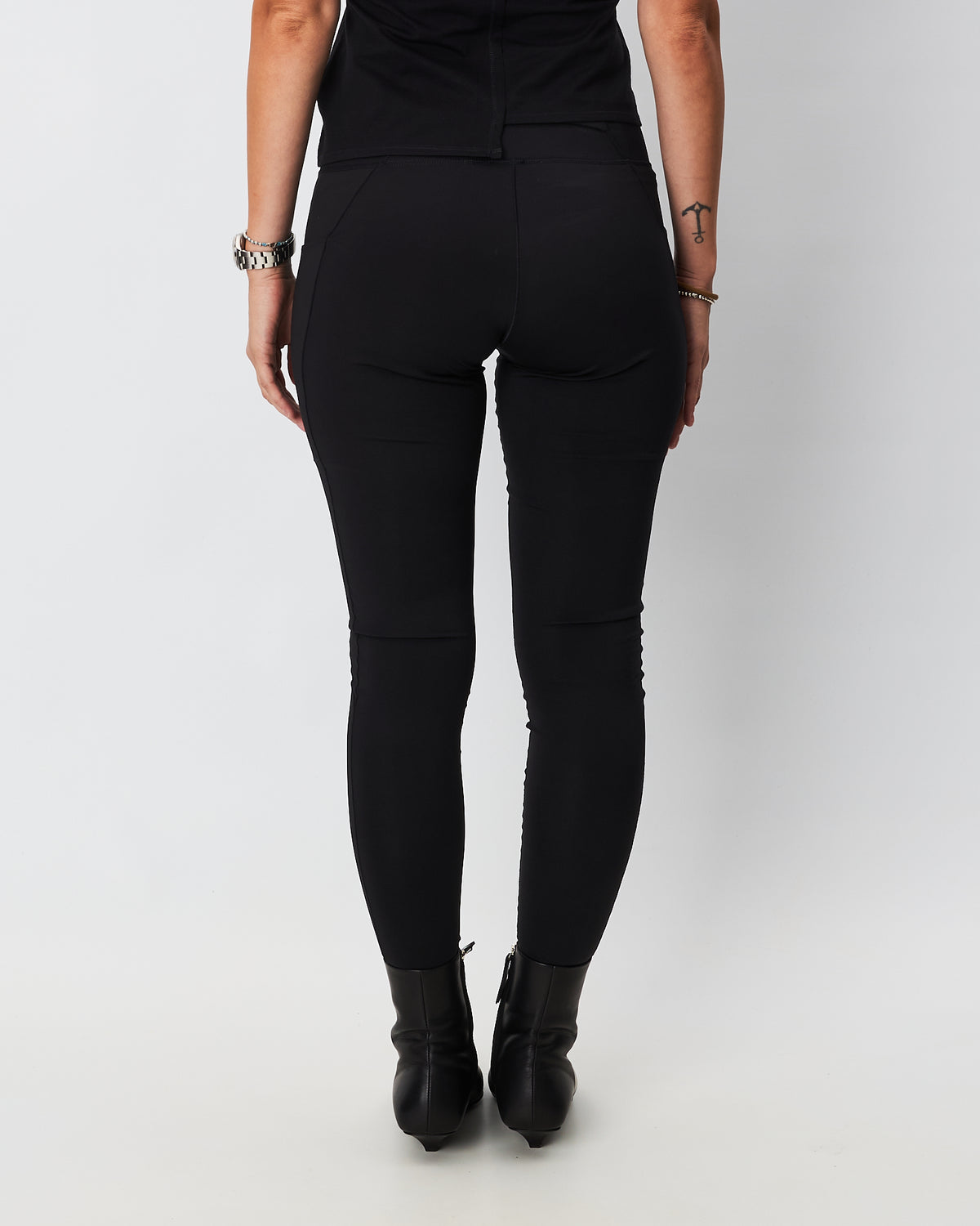 Y3 Yamamoto leggins tecnico nero