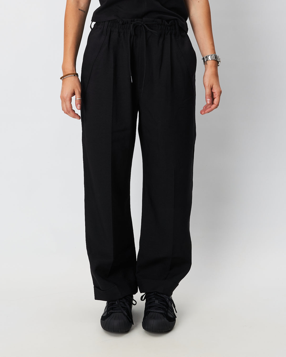 Y3 Yamamoto pantalone tecnico donna
