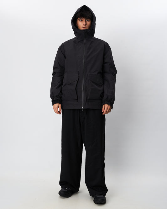 Y3 Yamamoto giubbotto in goretex nero imbottitura thermore