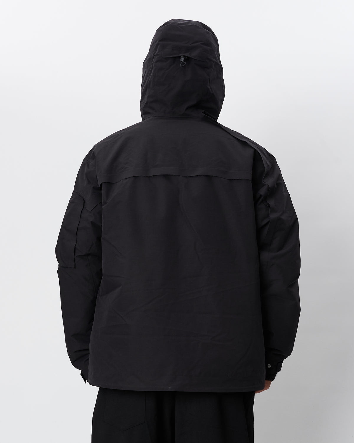 Y3 Yamamoto giubbotto in goretex nero imbottitura thermore