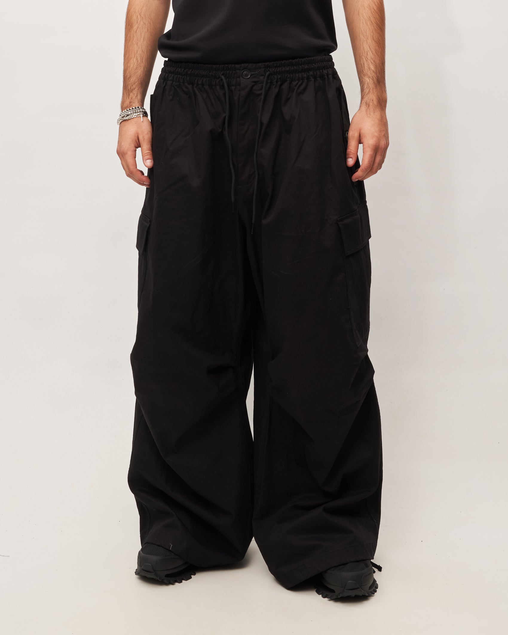 Y3 Yamamoto oversized black trousers