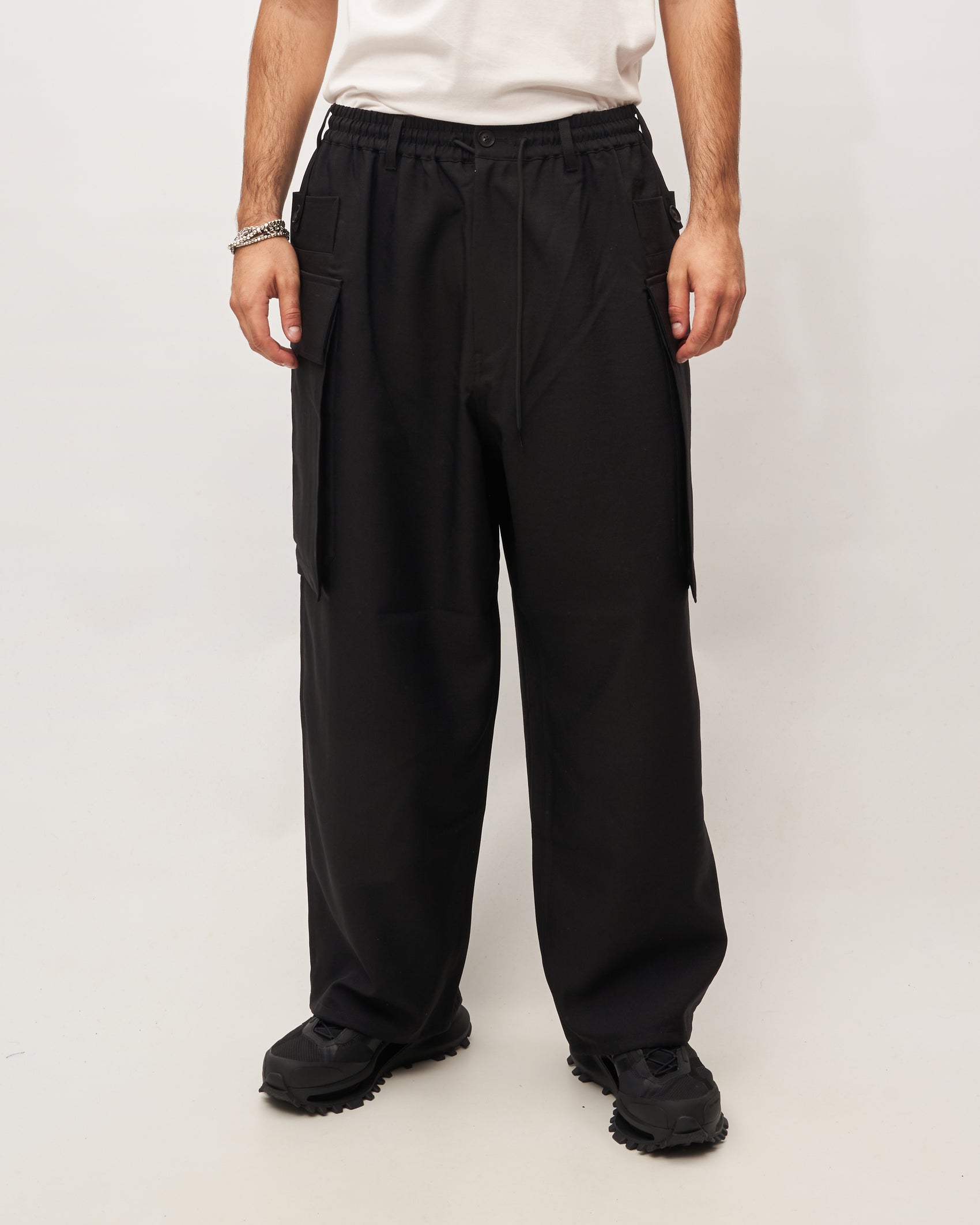 Y3 Yamamoto oversized trousers with pockets