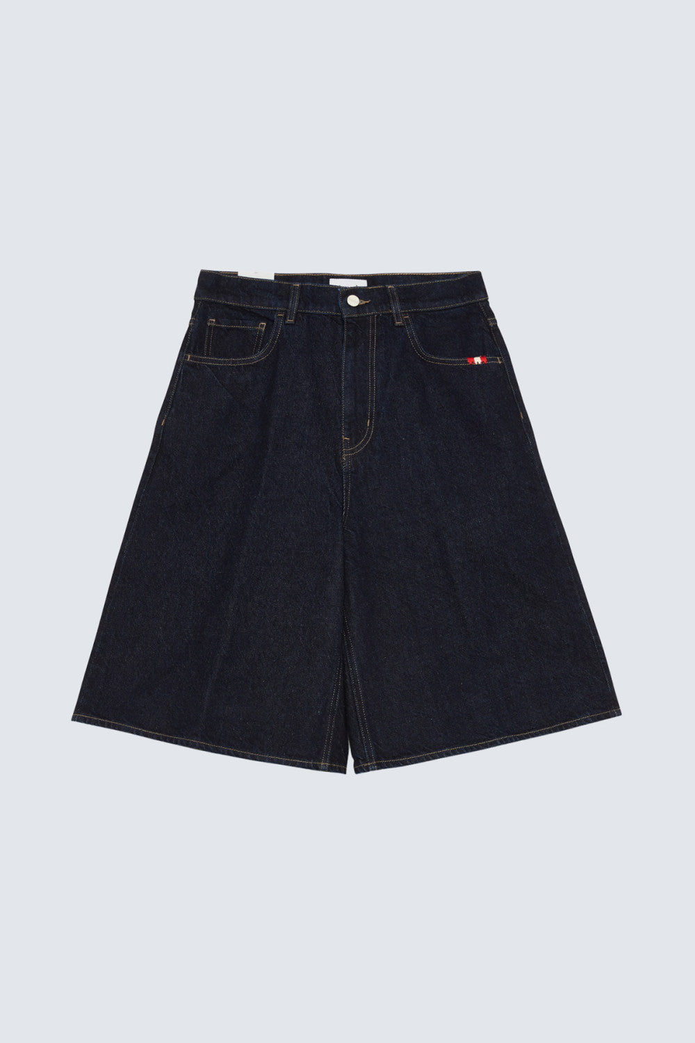 Amish bermuda donna denim blu