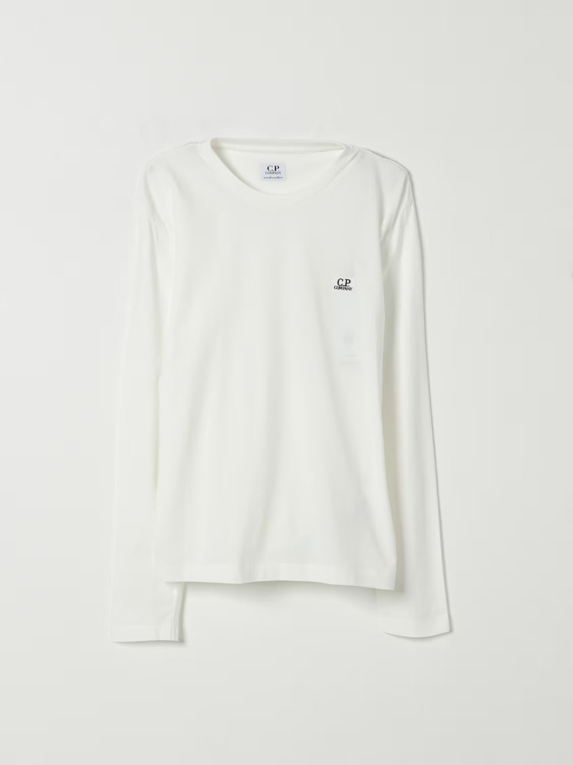 C.P. Company t-shirt a maniche lunghe bianca