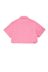 MM6 for Kids camicia rosa cropped