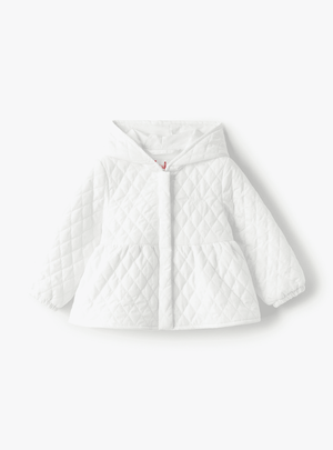Il Gufo giacca bianca trapuntata | Al Monello - Barbieri