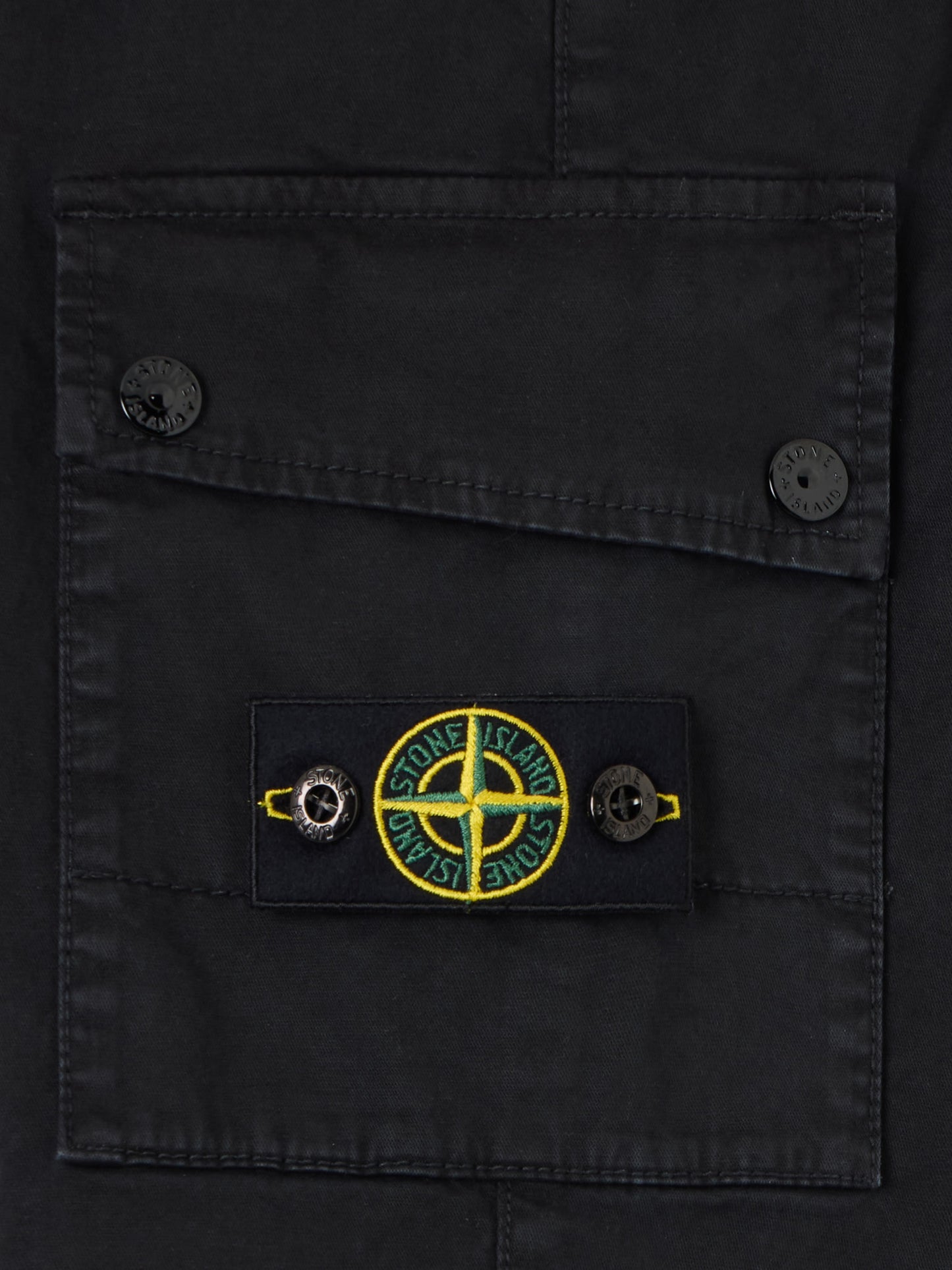 Stone Island Pantalone in cotone blu