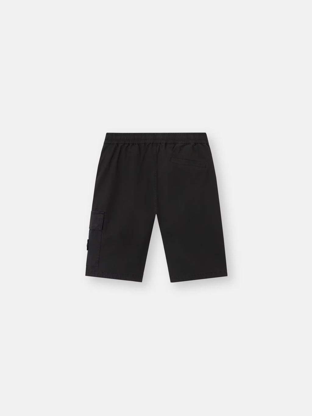 Stone Island Bermuda cargo neri vestibilità regular