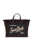 MC2 Saint Barth Borsa in misto lana tartan con tracolla