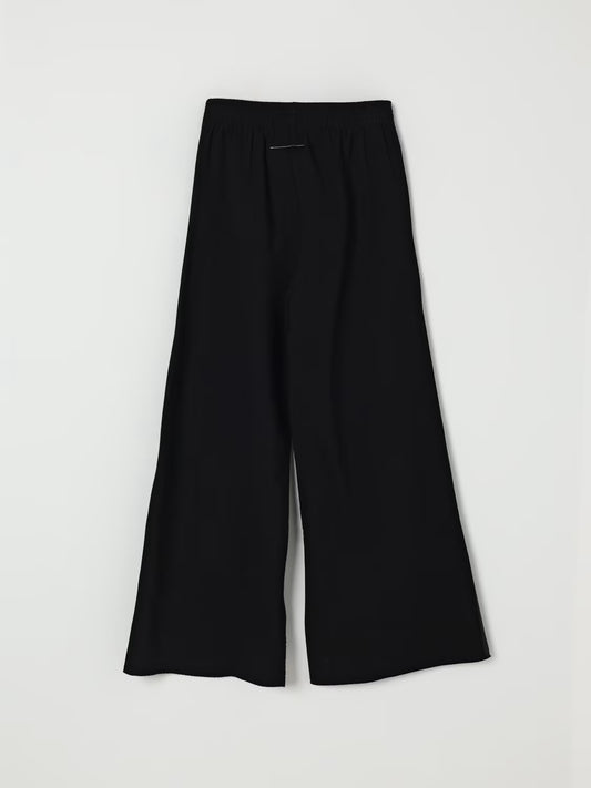 MM6 Margiela Pantalone in cotone nero