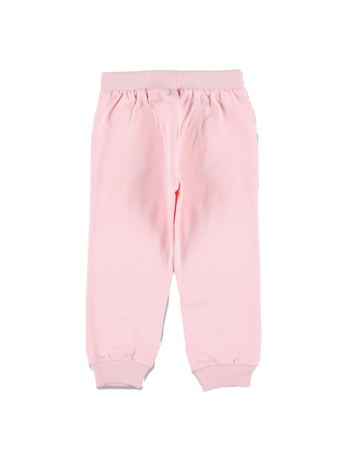 MOSCHINO Tuta rosa in felpa con Teddy Bear - pantalone