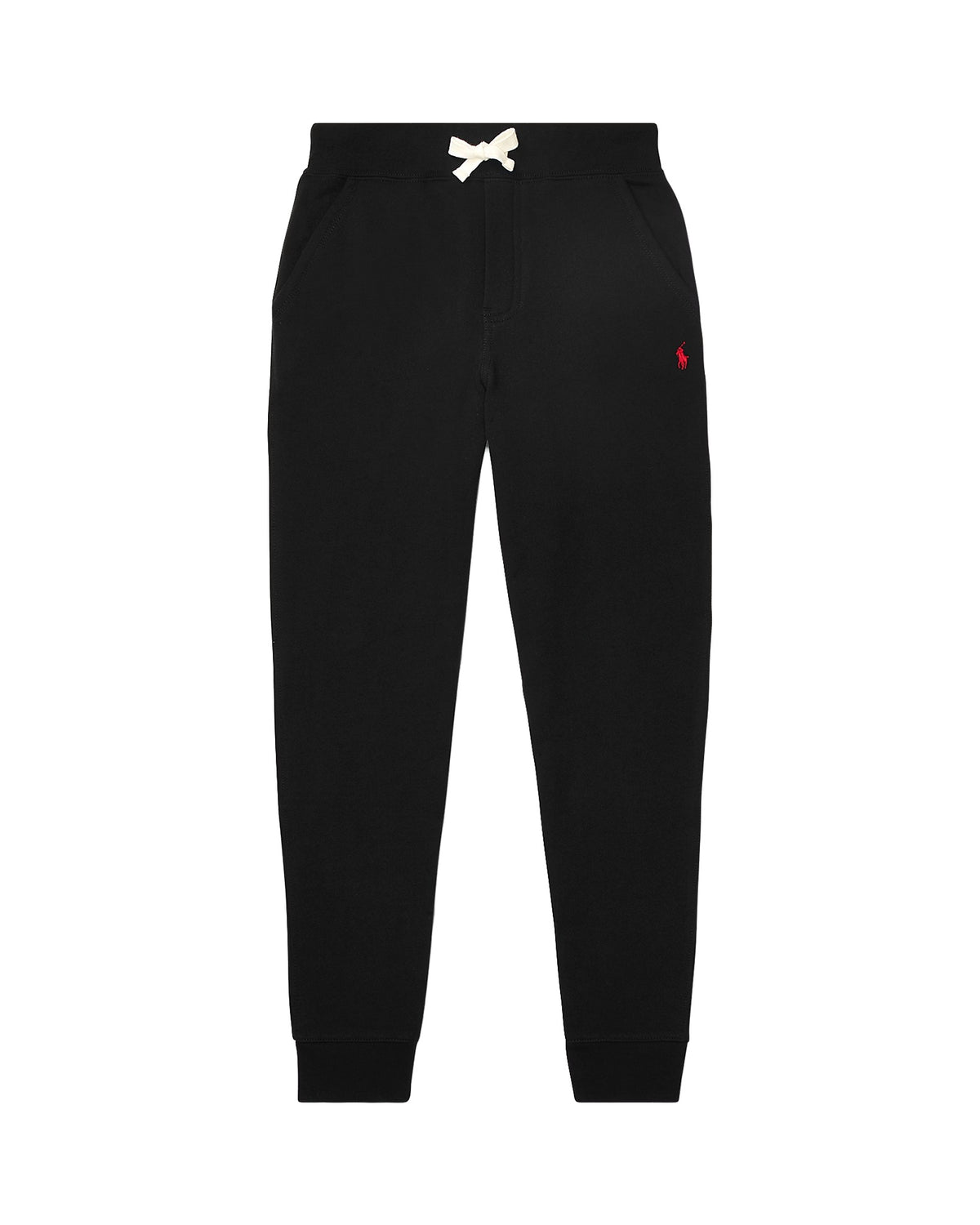 Polo Ralph Lauren Pantalone tuta nero in felpa