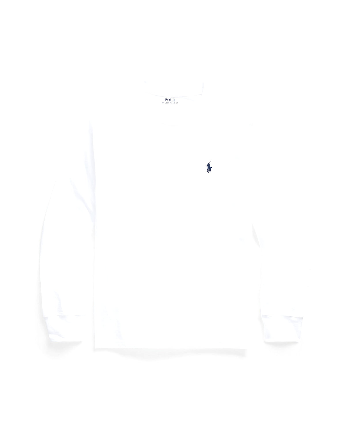 Polo Ralph Lauren T-shirt bianca a maniche lunghe con logo