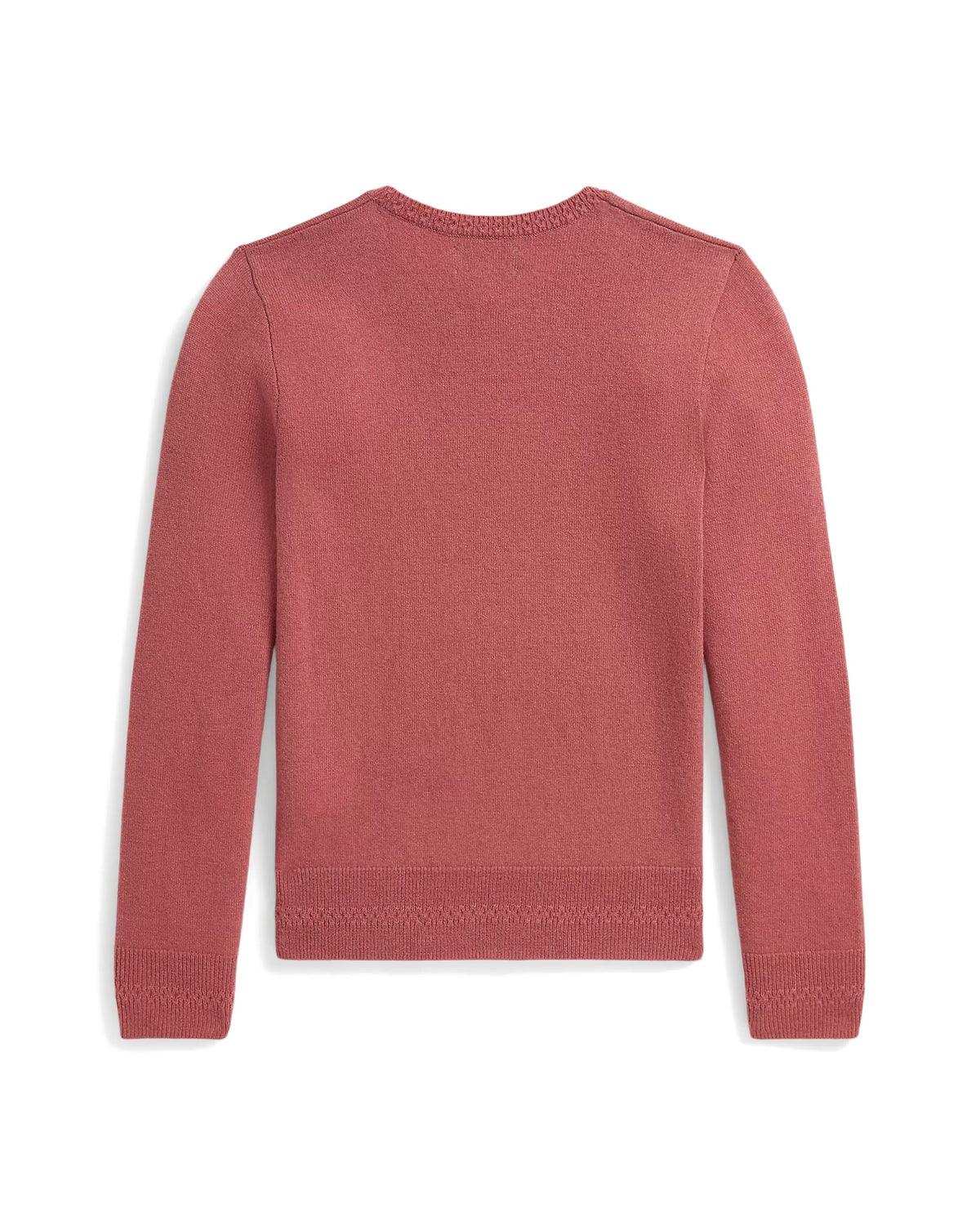 Polo Ralph Lauren Maglione girocollo rosa in lana
