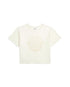 Polo Ralph Lauren T-shirt beige con stemma ricamato