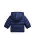 Polo Ralph Lauren Piumino Gorham blu con cappuccio