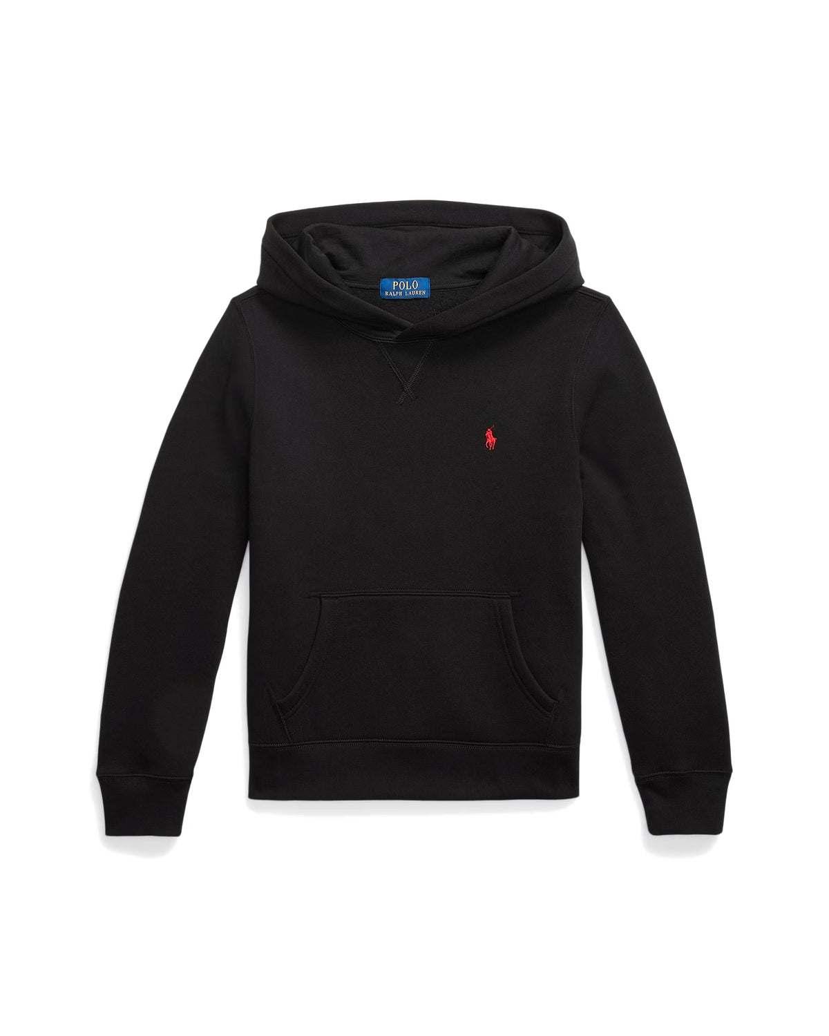 Polo Ralph Lauren Felpa nera con cappuccio