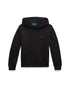 Polo Ralph Lauren Felpa nera con cappuccio