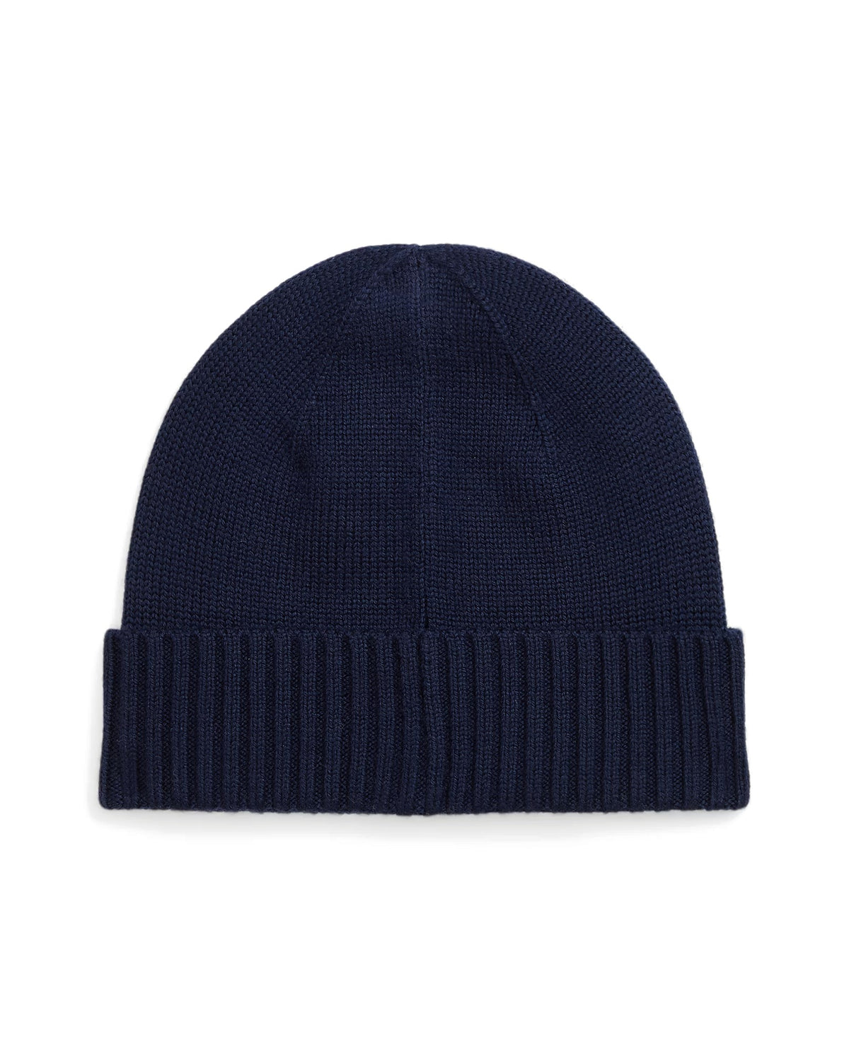 Polo Ralph Lauren Berretto blu in lana con logo