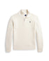 Polo Ralph Lauren Maglia latte in cotone con zip