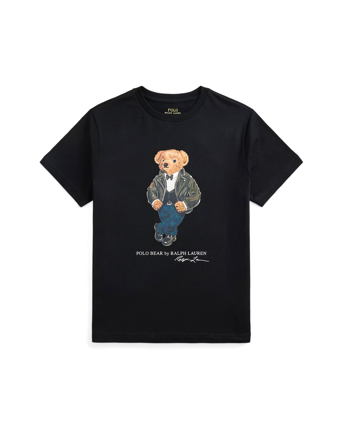 Polo Ralph Lauren T-shirt nera con Polo Bear