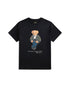 Polo Ralph Lauren T-shirt nera con Polo Bear