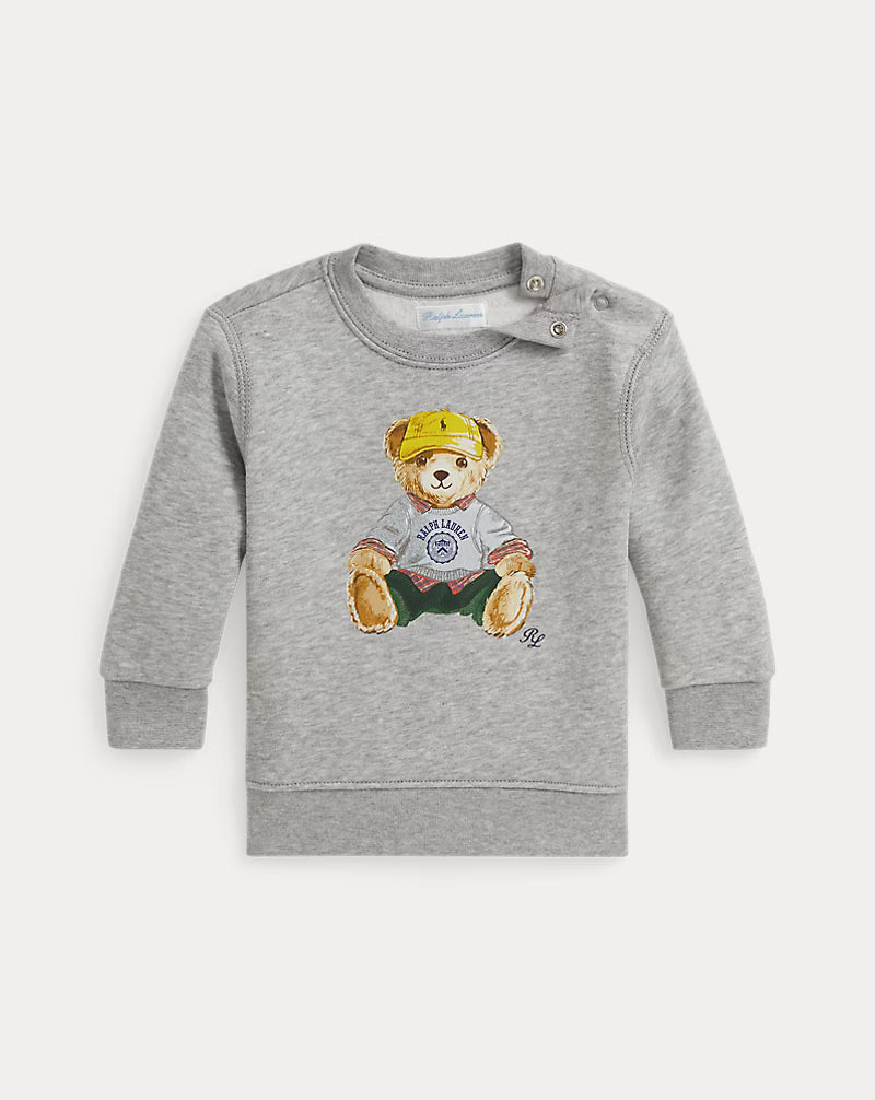 Polo Ralph Lauren Felpa Bear neonato
