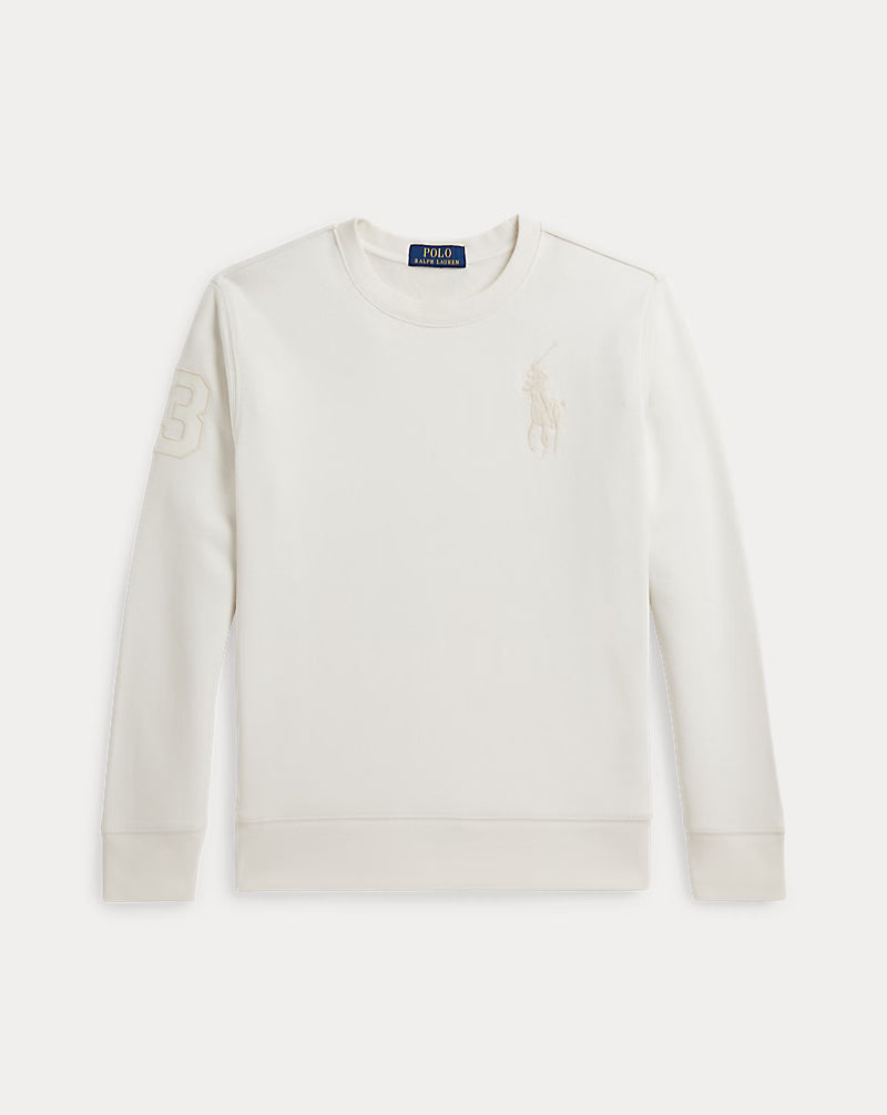 Polo Ralph Lauren felpa girocollo panna