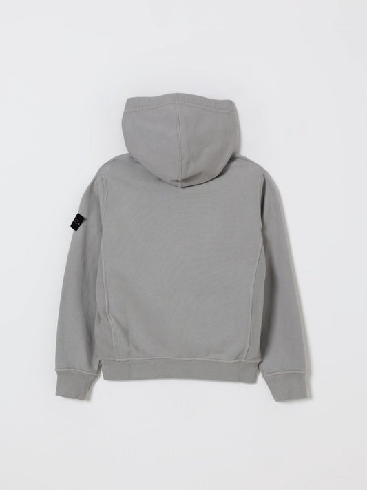 Stone Island Felpa con zip grigia