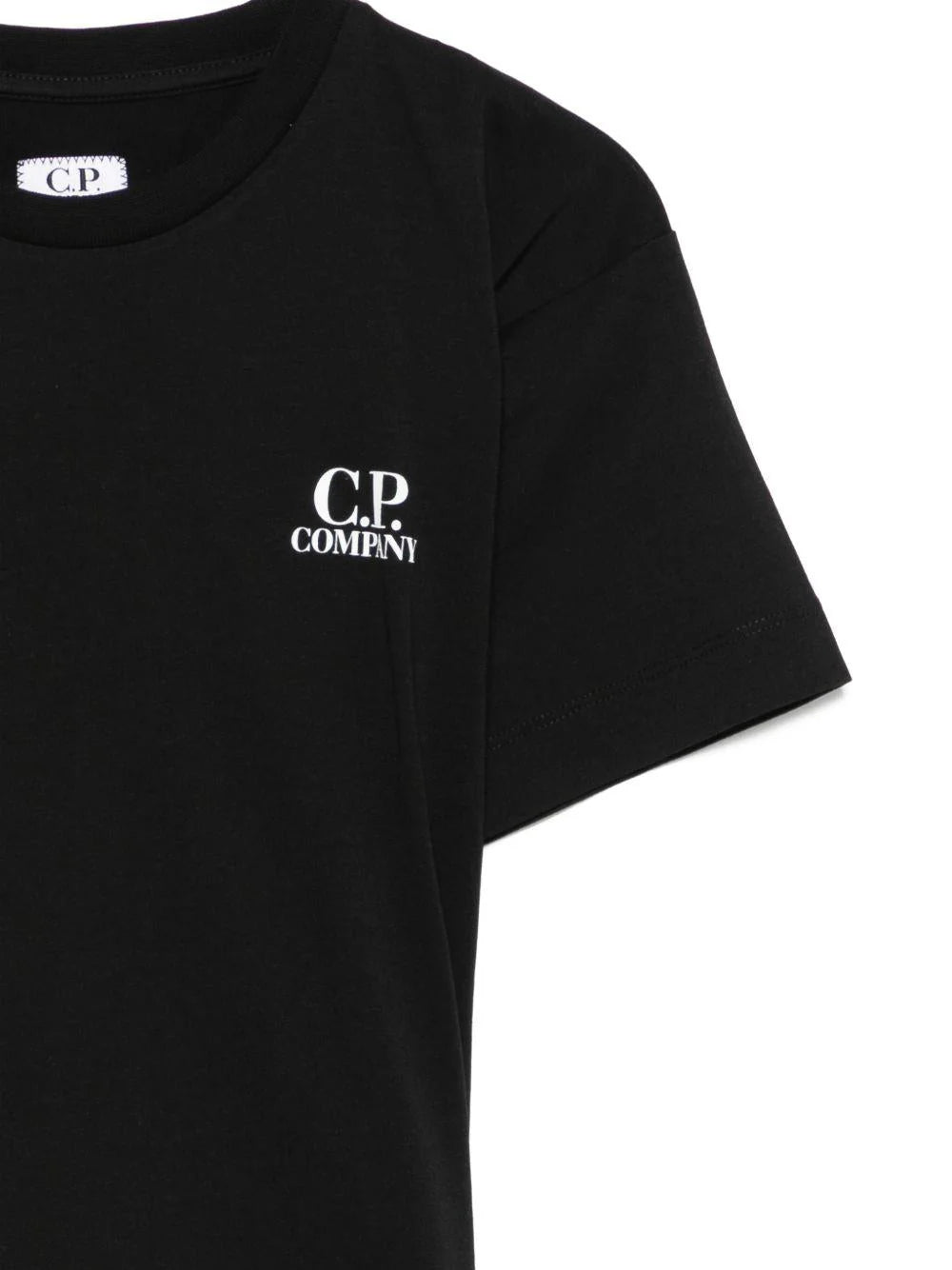 CP Company T-shirt nera con logo