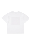 Max&co t shirt bianca logo rosso | Al Monello - Barbieri