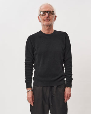 Roberto Collina maglia basica in cotone nera