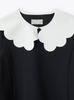 Il Gufo abito nero collo bianco | Al Monello - Barbieri